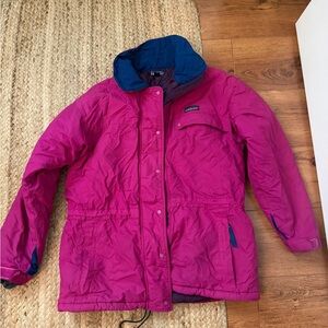 Patagonia Pink and Blue Jacket